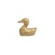 Golden Brass Minature Duck Incense Stick Holder